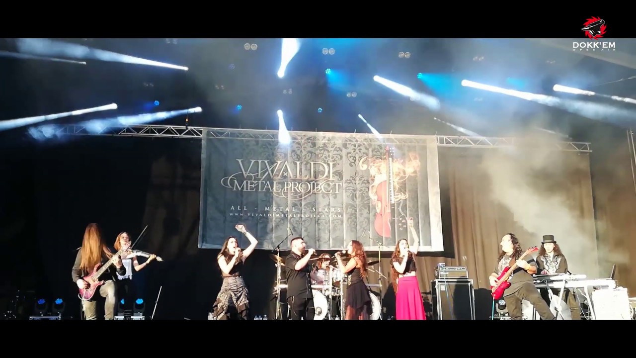 Vivaldi Metal Project - MEDLEY - Live at Dokk'em Festival 2019 [fan video]