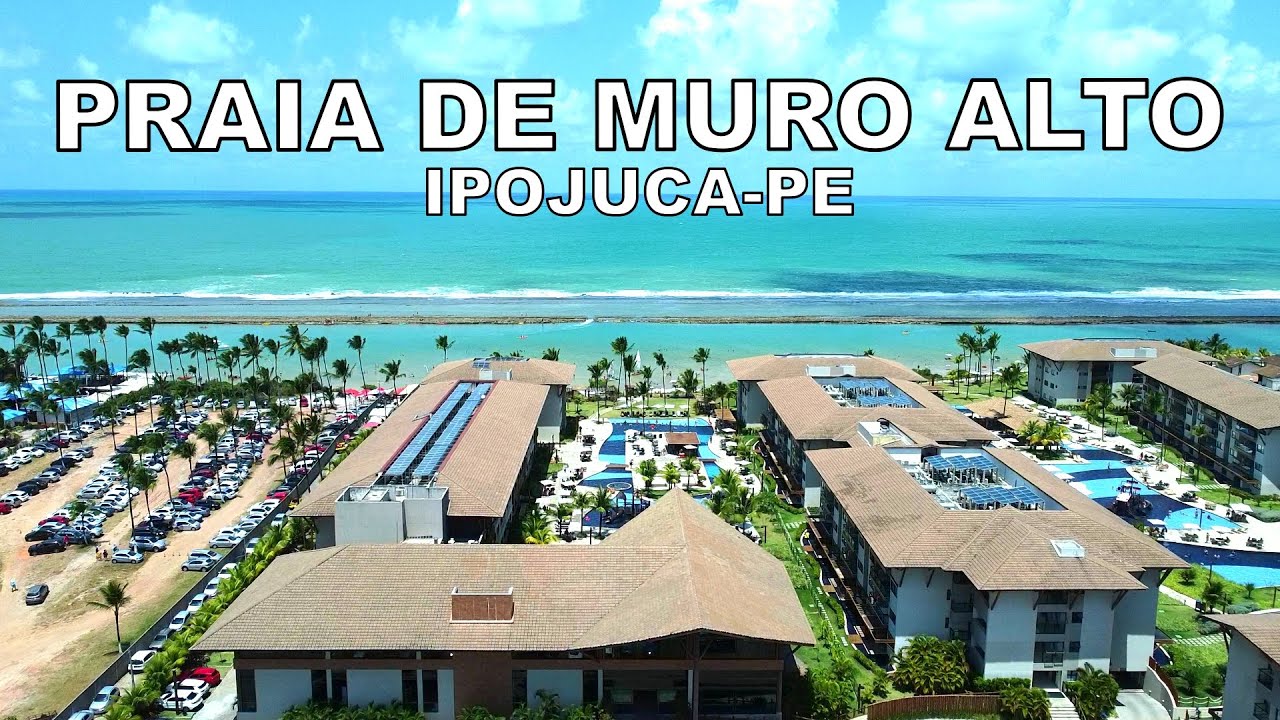 PRAIA DE MURO ALTO | IPOJUCA-PE | COM IMAGENS AÉREAS (DRONE)