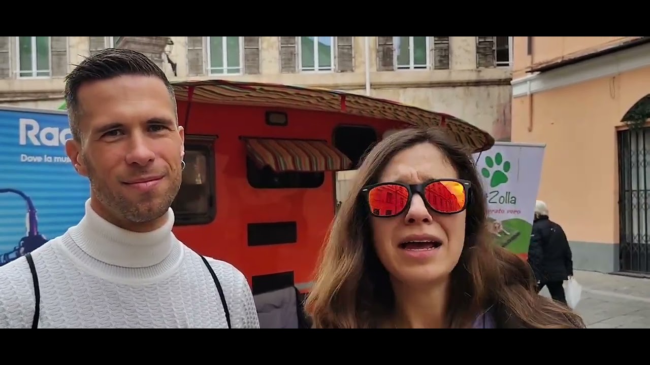 Sanremo in camper: interviste sotto il tendalino di Nocciolina 