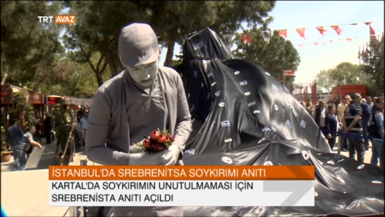 İstanbul'da Srebrenitsa Soykırımı Anıtı Yapıldı - TRT Avaz Haber
