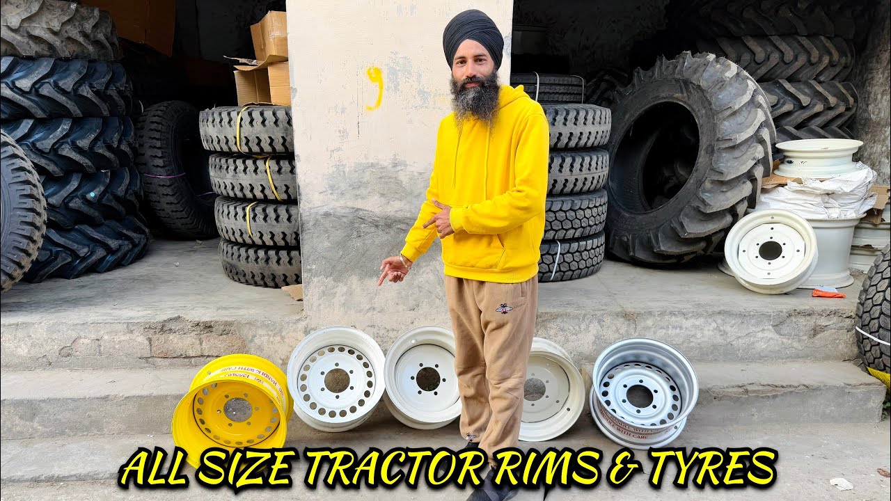 All type of tractor rims & tyres available | Tractor tyres and rims with price