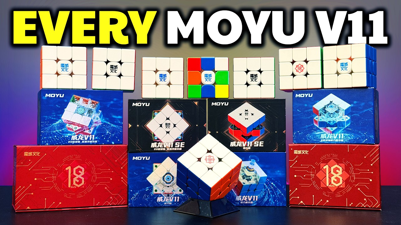 Я купил ВСЕ новые кубики Moyu, так что вам не придется этого делать!