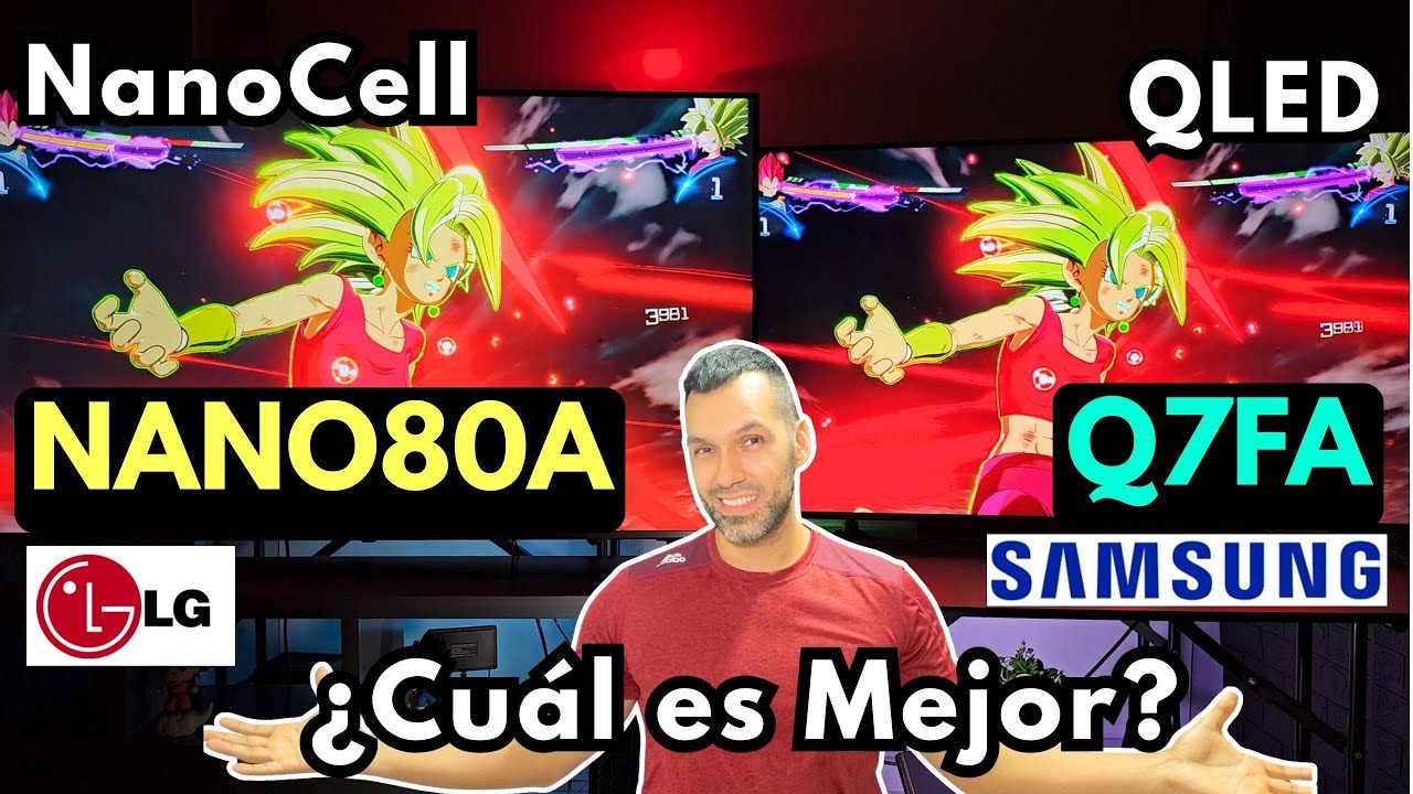 LG NANO80A vs SAMSUNG Q7FA / NanoCell vs QLED 2025 / ¿Cuál Deberías Comprar?