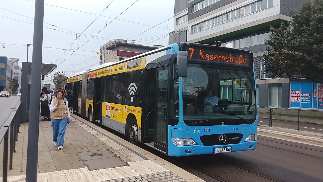 Großvideo: DER SWU Mercedes Benz Citaro O530  Facelift G in Ulm 2025 
