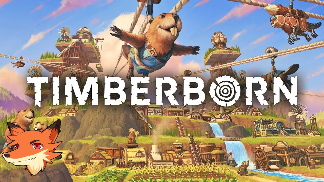 Timberborn #1 [FR] Une nouvelle partie pour la MàJ 7.0! Ziplines, tubes, terrain en 3D!