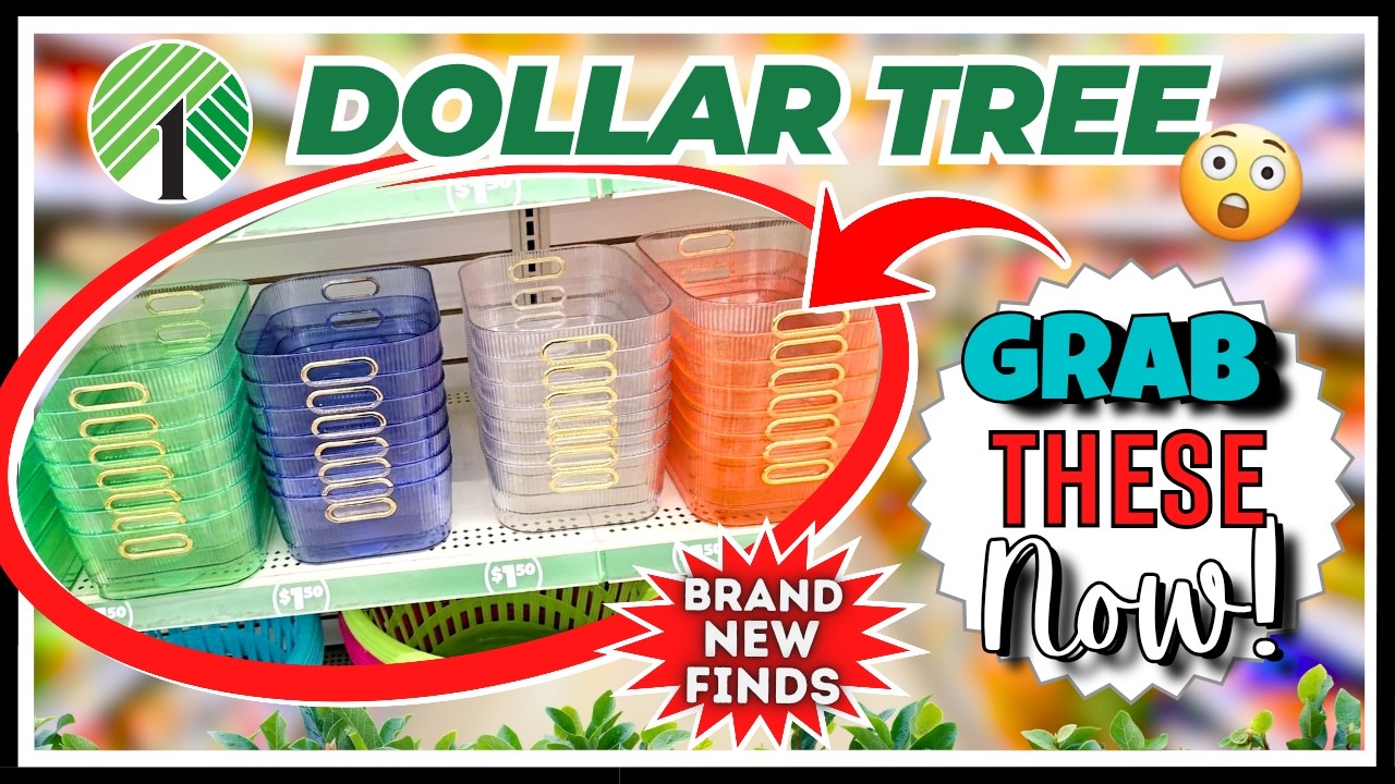 🔥 ШОПИНГ В DOLLAR TREE: Находки, которые НУЖНО купить прямо сейчас! Новинки для ОРГАНИЗАЦИИ, виру...