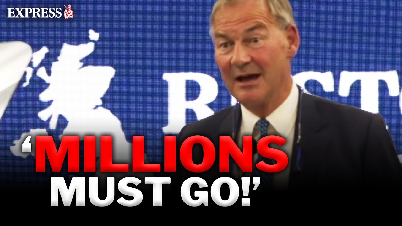 'END the welfare P***TAKE!' - Rupert Lowe unveils Restore Britain's manifesto in FIERY speech