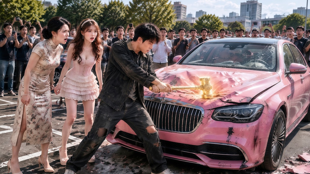 Abused by wife and daughter,he smashed their car,boiled their pet dog,be billions!