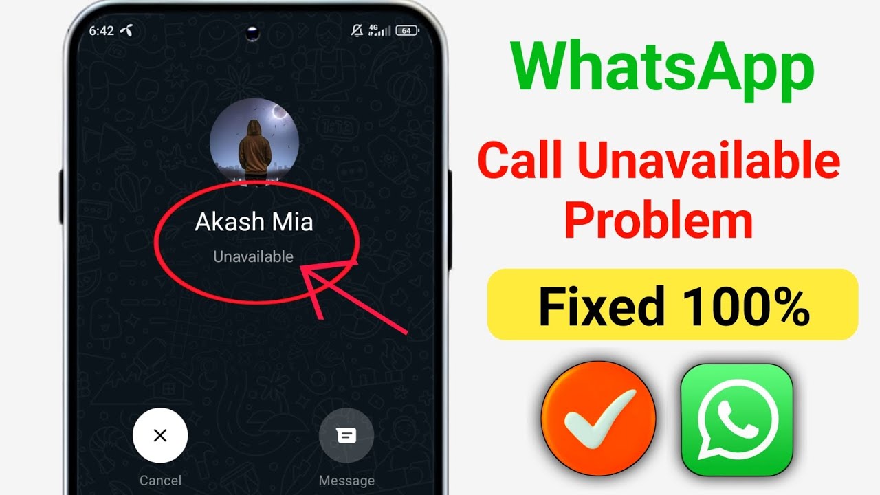 How To Fix WhatsApp Call Unavailable Problem? | Quick & Easy Solutions