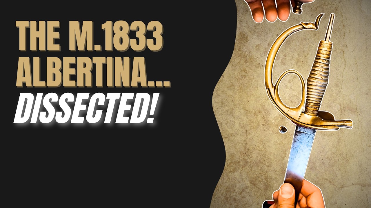 This 200-Year-Old Sword Comes APART in Seconds!  - Disassembling a M.1833 Albertina