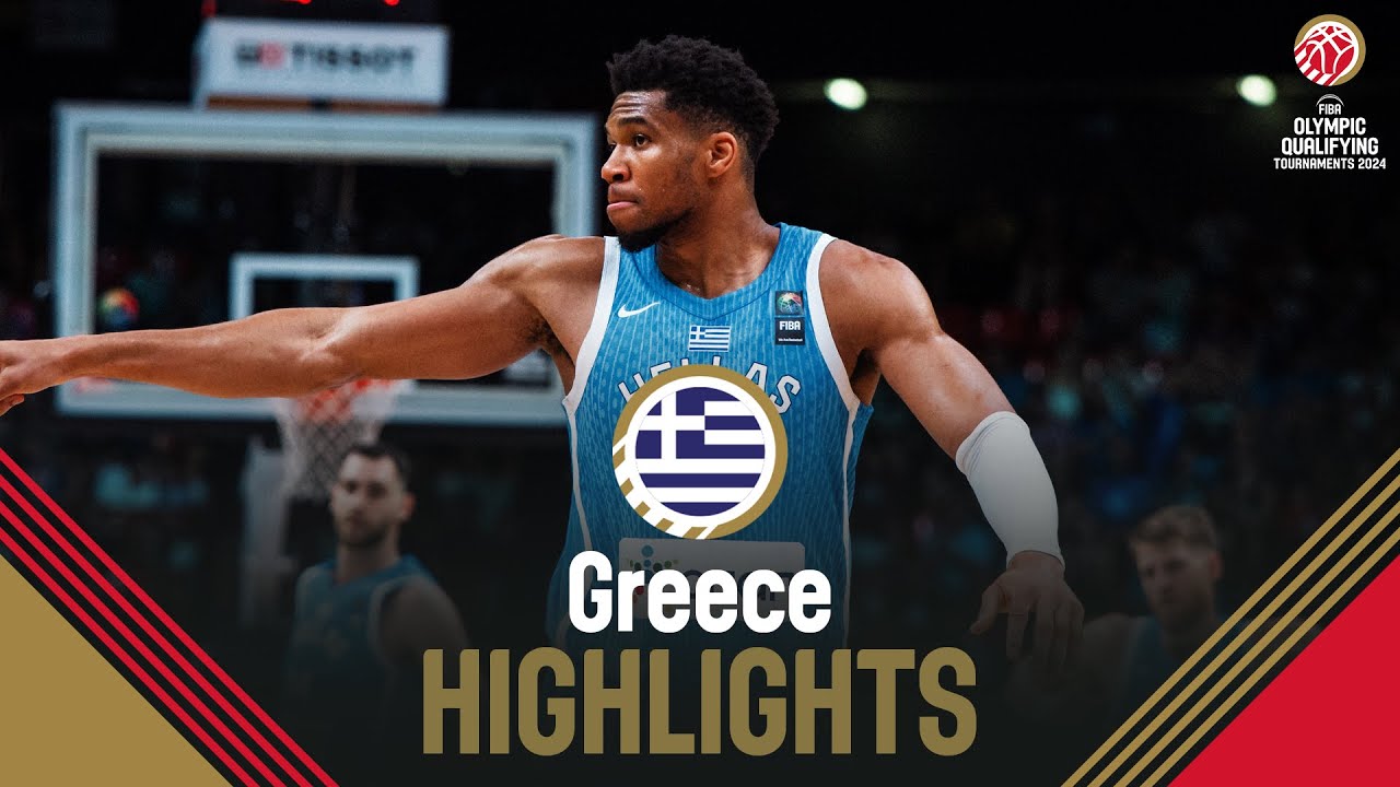 Greece 🇬🇷 Top Plays | FIBA Olympic Qualifying Tournament 2024