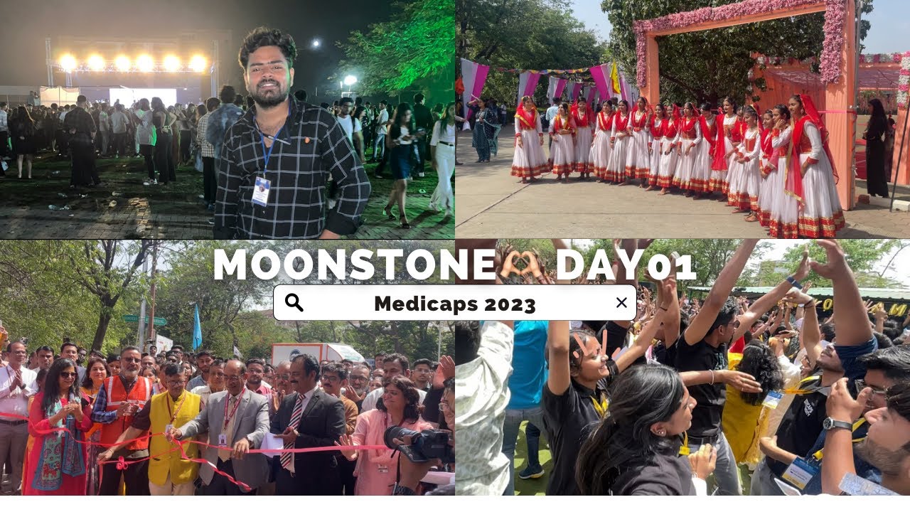 Medicaps university fest /MOONSTONE 2023 /❤️🫶🏻/ DAY 01