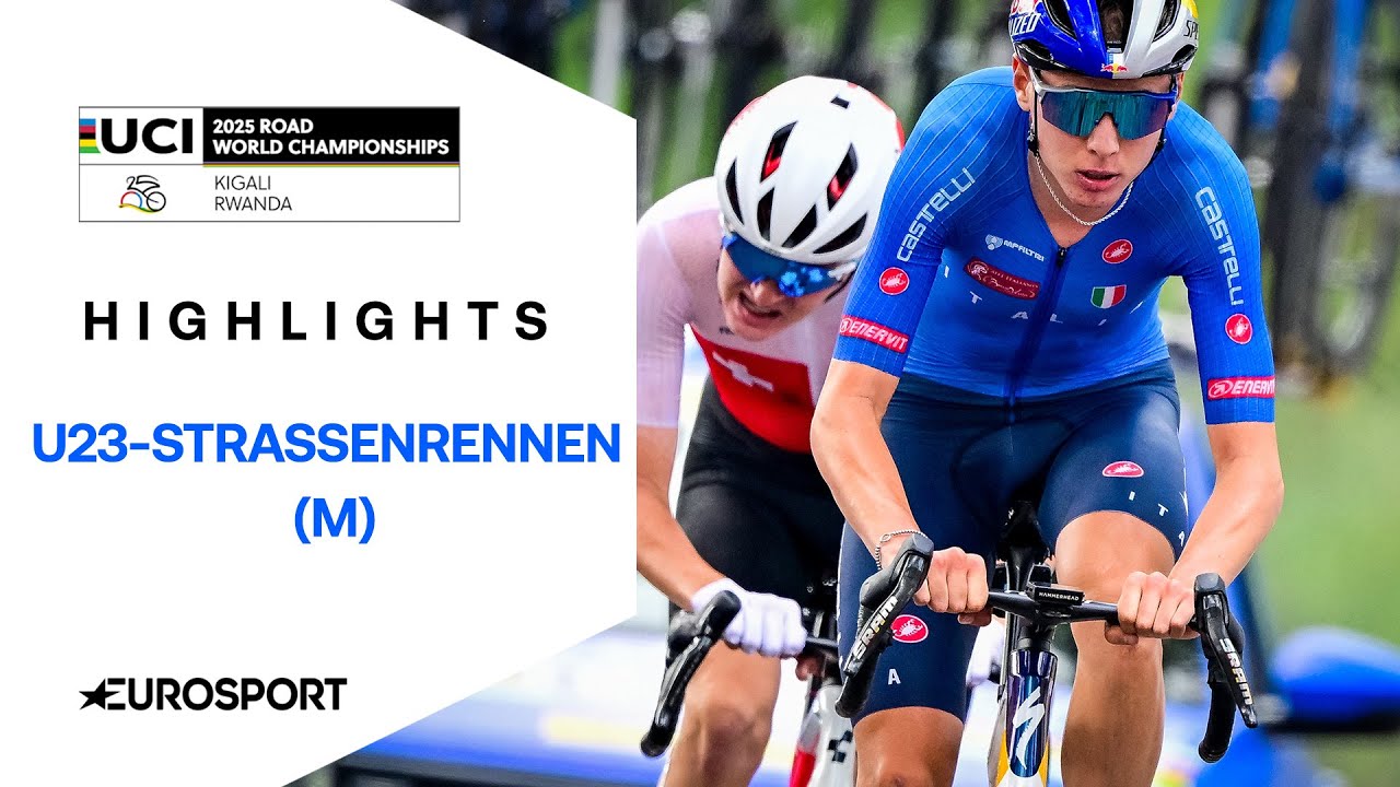 Rad-WM 2025 | U23 Straßenrennen der Männer | Highlights deutsch | Radsport