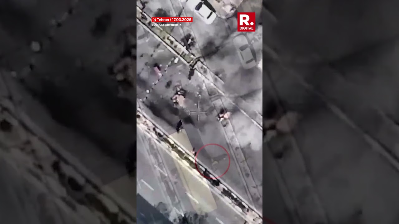 US-Israel Iran War | IDF Releases Footage Of Recent Strike Against Tehran