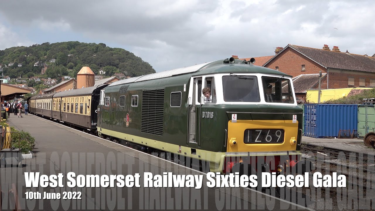 West Somerset Railway Sixties Diesel Gala June 10th 2022