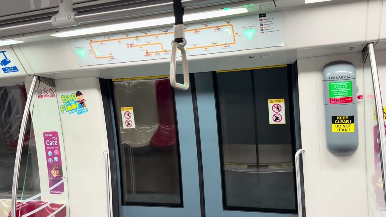 SMRT Alstom Metropolis C830C (863): Promenade to Stadium. 