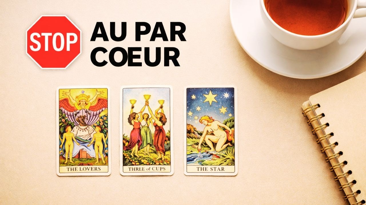 APPRENDRE LE TAROT I 3 Tirages FACILES à 3 Cartes (Sans apprendre par cœur)