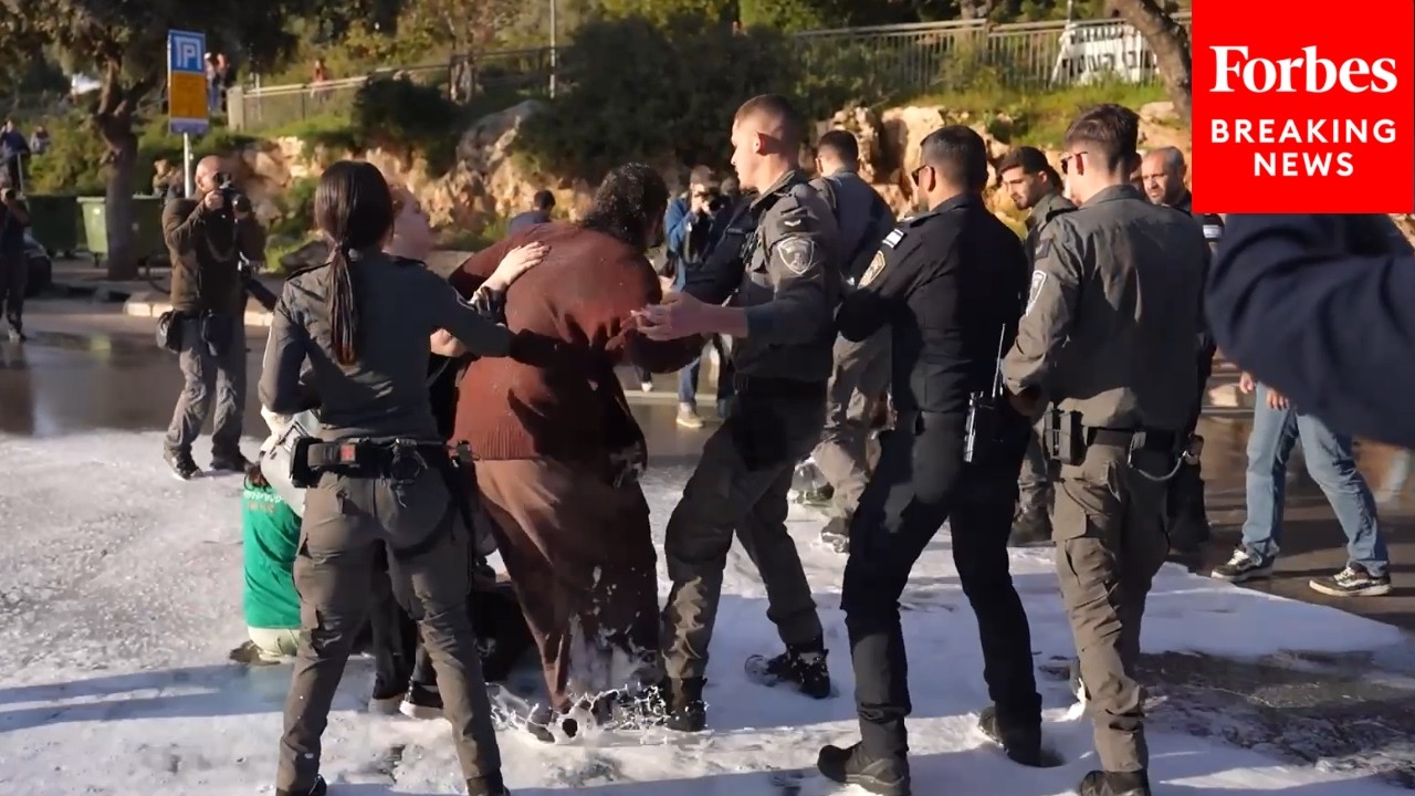 Police Disperse Protest Against Law Allowing Palestinians Guilty Of Killing Israelis To Be Hanged