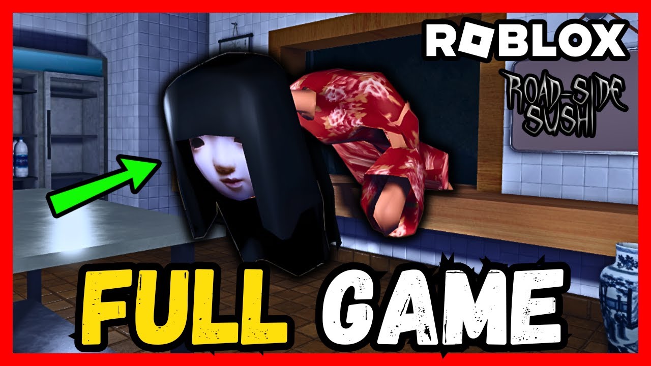 Road-Side Sushi FULL GAME Walkthrough & Ending - ROBLOX [4K60FPS]