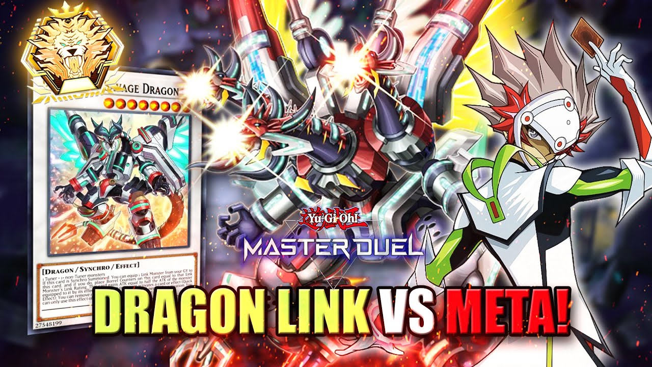 DRAGON LINK BYSTIAL MASTER RANK!! DESTROY META DECKS!! (Yu-Gi-Oh Master Duel)