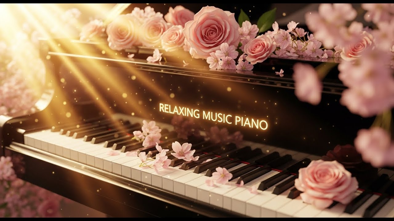 Soft Piano Music for Night Reading and Focus Time 📖 Relaxing Piano Instrumental Session
