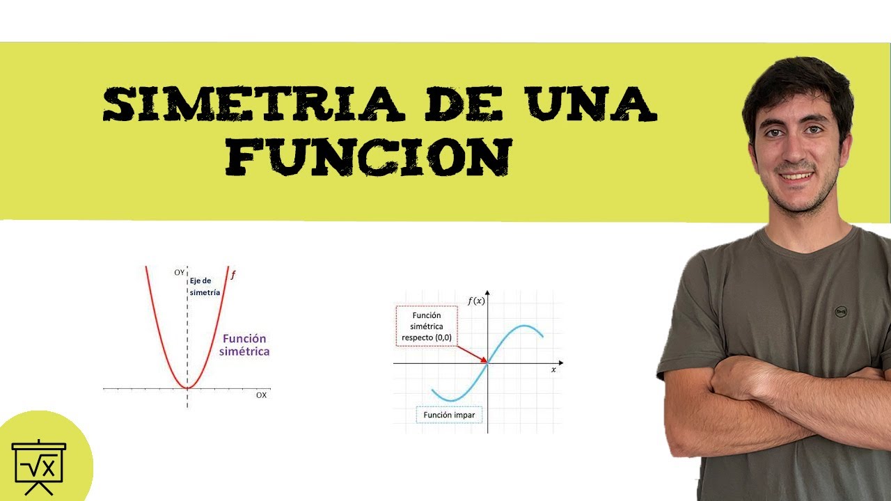 Simetr&iacute;a de una funci&oacute;n 🔢