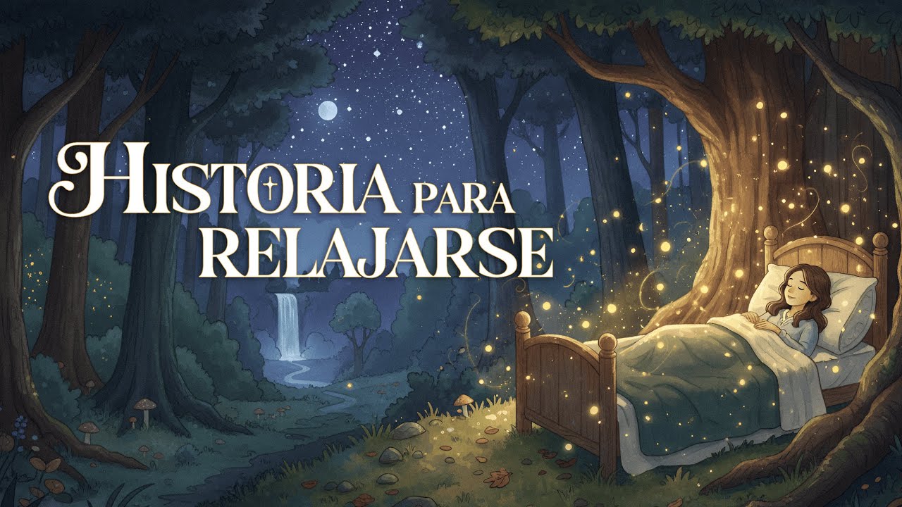 Un paseo bajo la lluvia por el bosque  | Historia para dormir