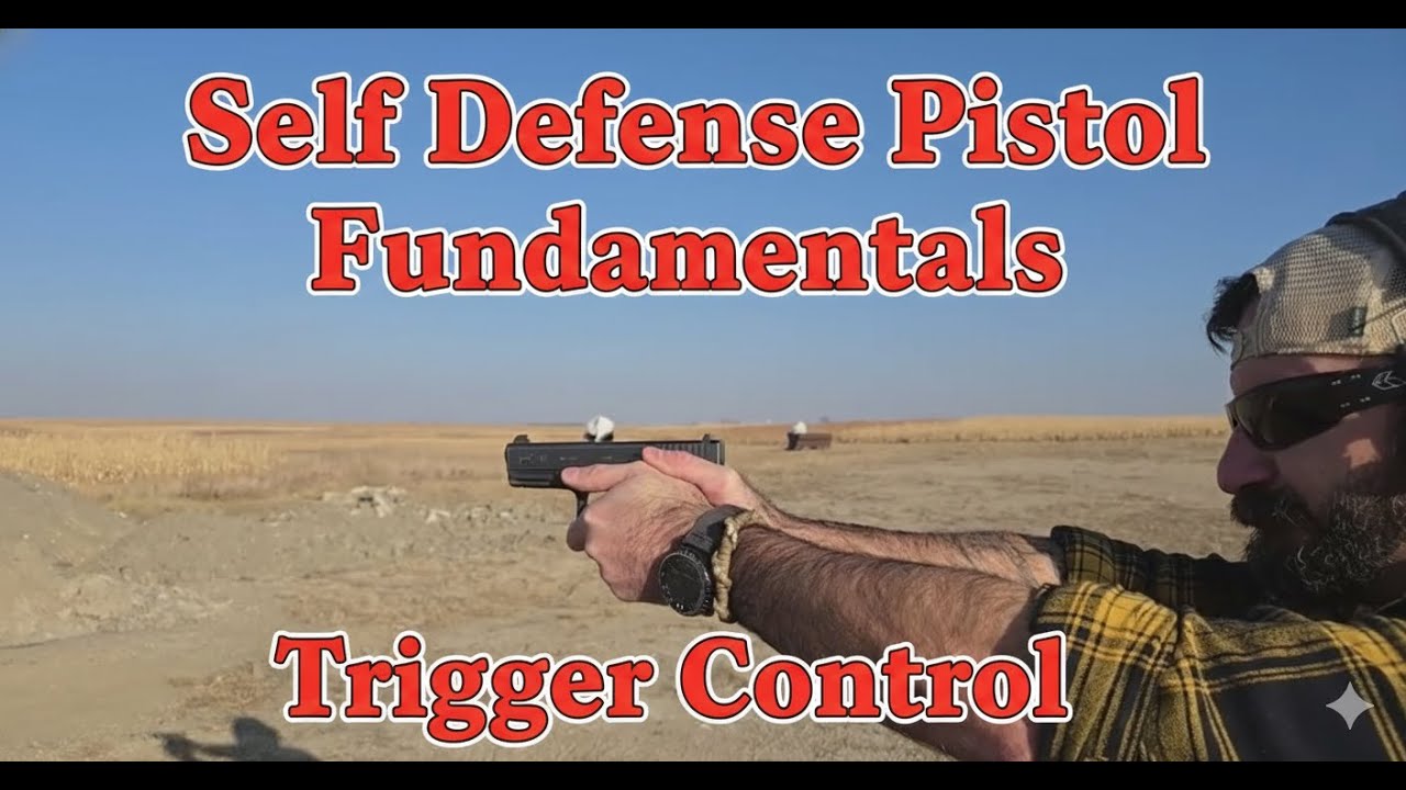 Self Defense Pistol Fundamentals - Trigger Control