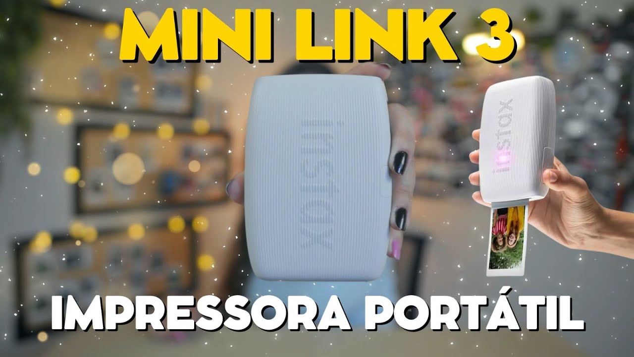 Instax Mini Link 3 - Imprima suas FOTOS AGORA! (Review completo do aplicativo)
