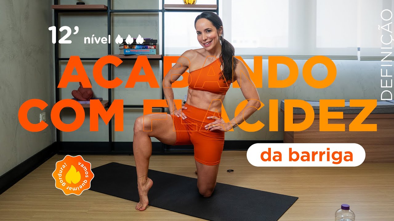 Barriga mole e flácida - exercício para acabar com a flacidez - Carol Borba