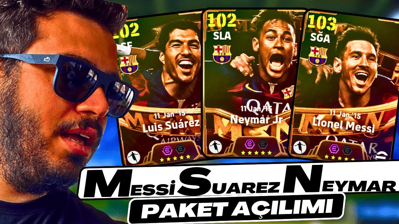 [Messi Suarez Neymar] Paket Açılımı | Efootball 2025 Canlı Yayını