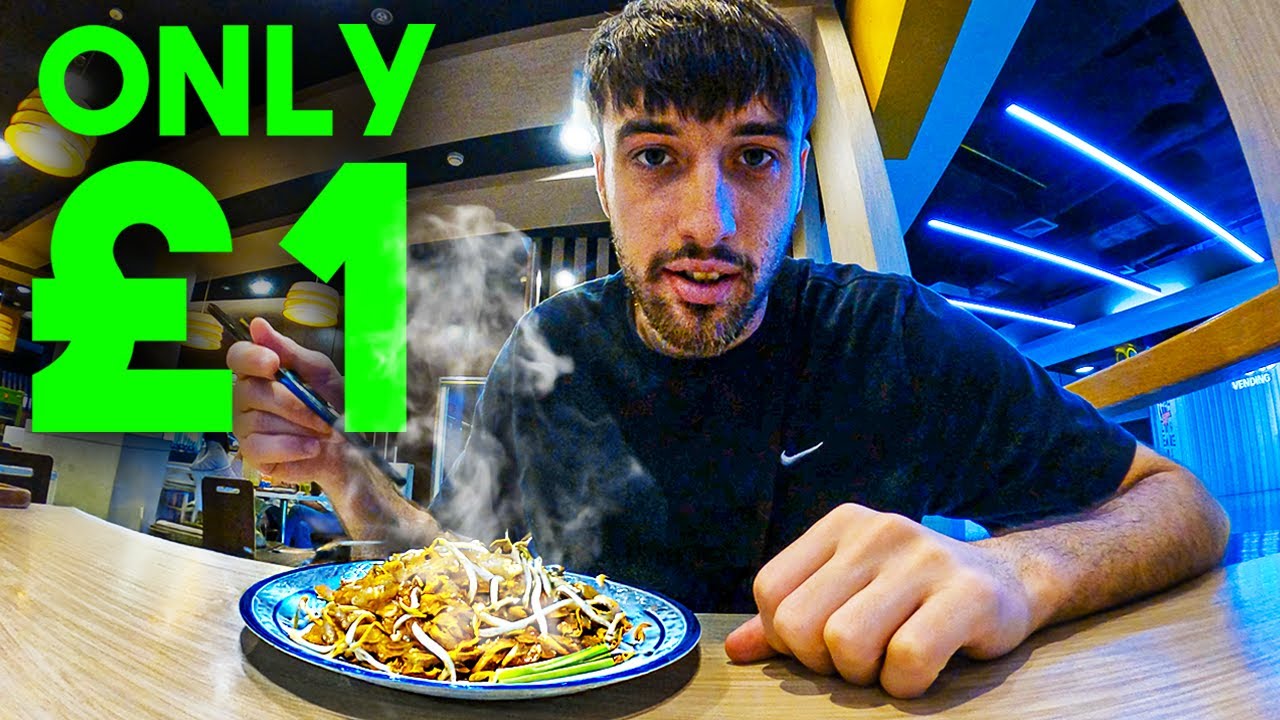 £1 Mall Food Challenge in Bangkok, Thailand 🇹🇭