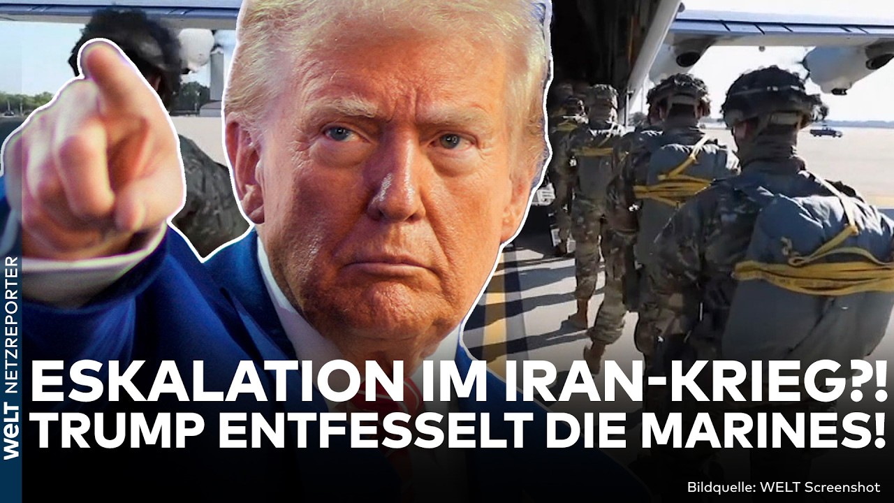 IRAN: Trump macht ernst! Bodentruppen! USA schicken Marines in Nahen Osten f&uuml;r Einsatz gegen Mullahs