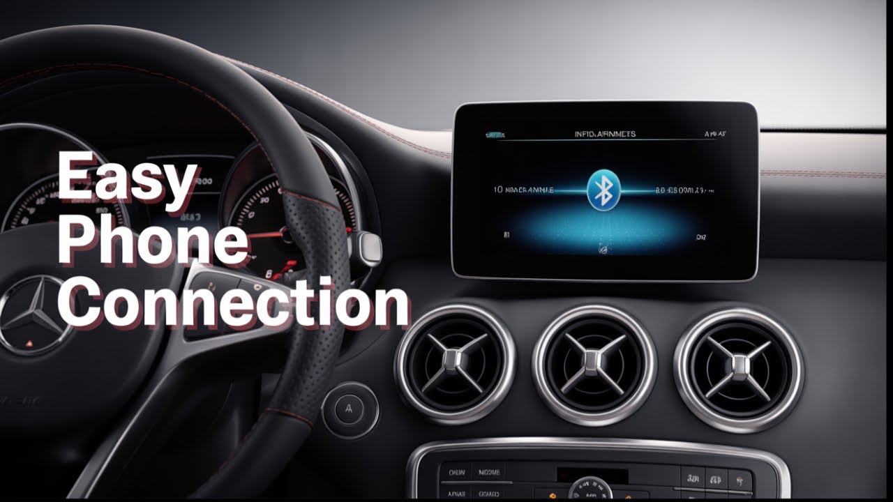 How To Connect Your Phone To Mercedes Bluetooth Fast!