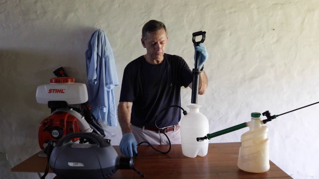 Cómo fumigar contra mosquitos
