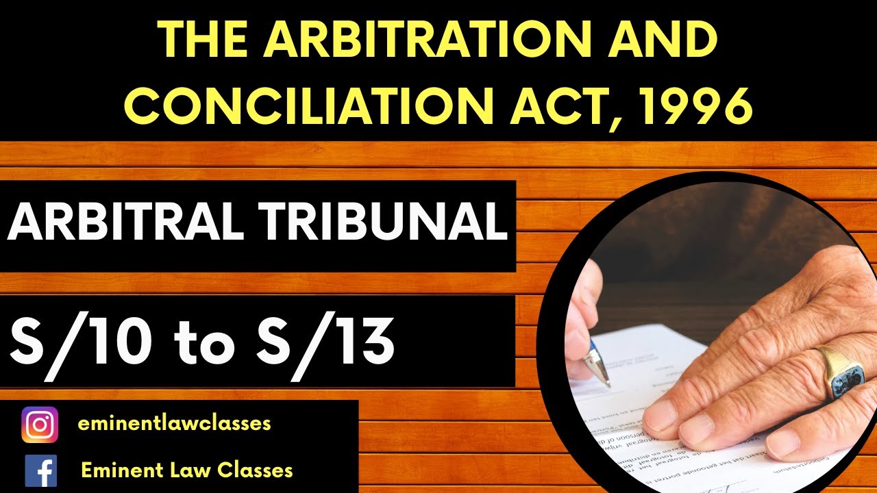Arbitral tribunal | ADR | appointment | qualification | grounds of challenge