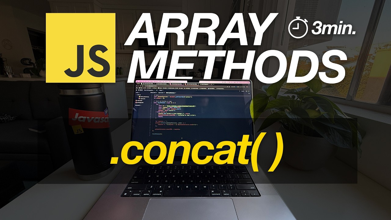 Методы работы с массивами в JavaScript за несколько минут: CONCAT() — 3 примера!