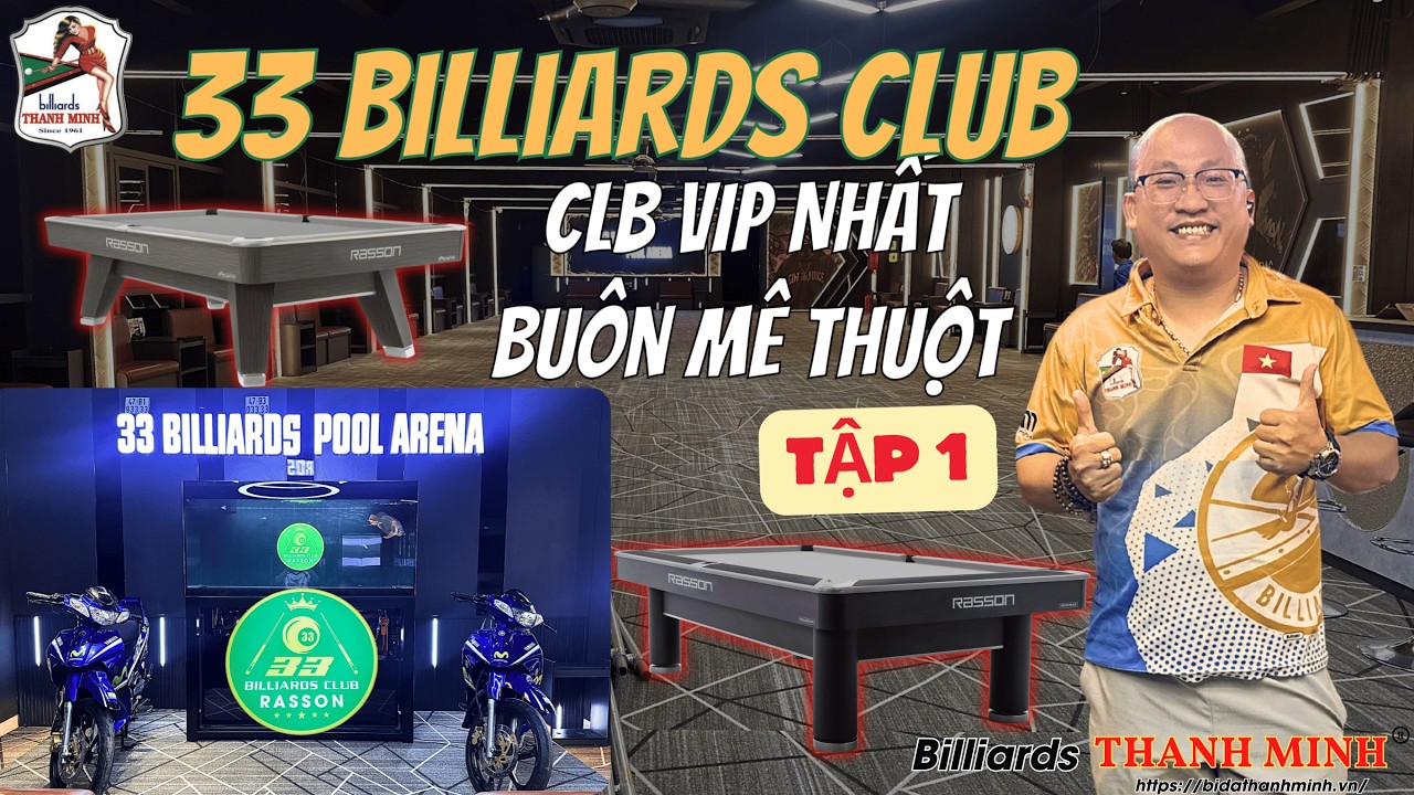 Thi công CLB Billiards 33 lớn nhất Buôn Mê Thuột