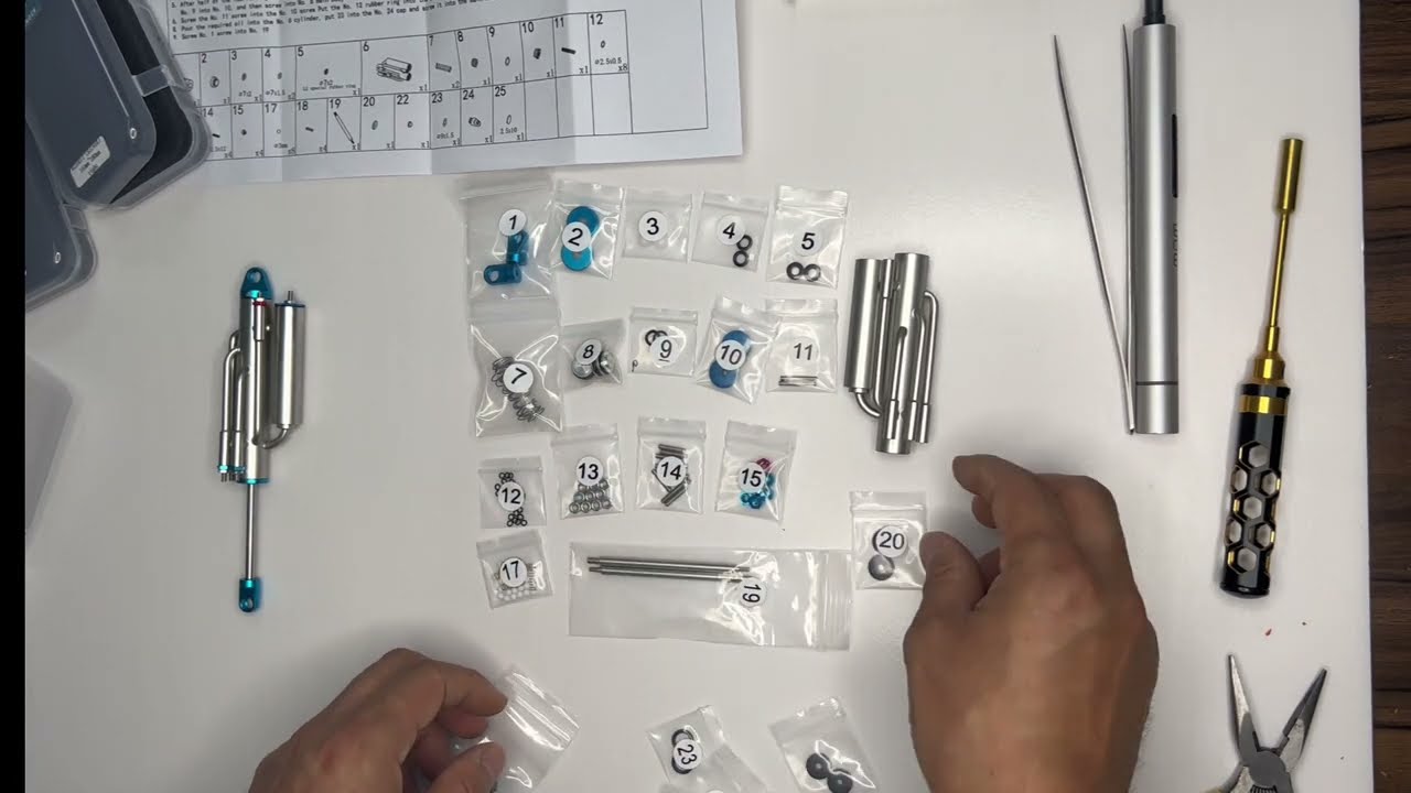 1/7 real bypass shocks assembly video