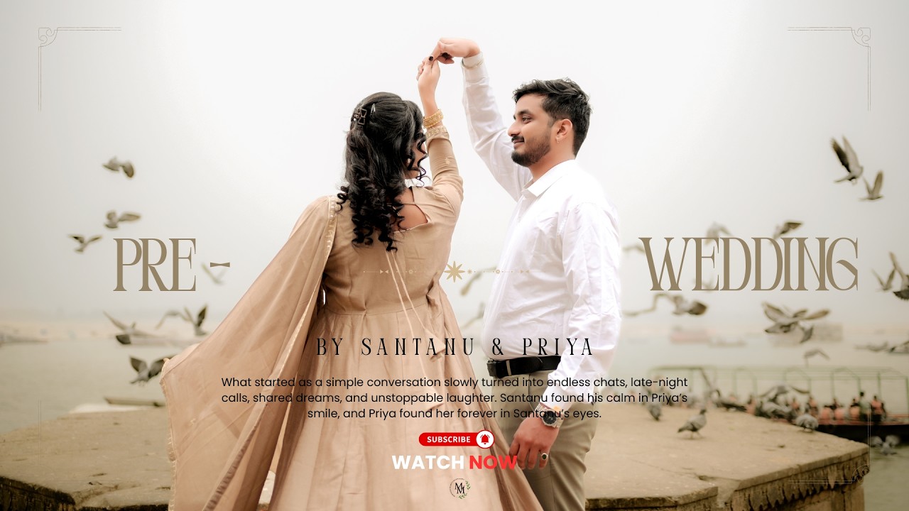 Santanu ❤️ Priya | Romantic Pre Wedding Shoot in Varanasi |Cinematic Love Story2026 #viral #trending