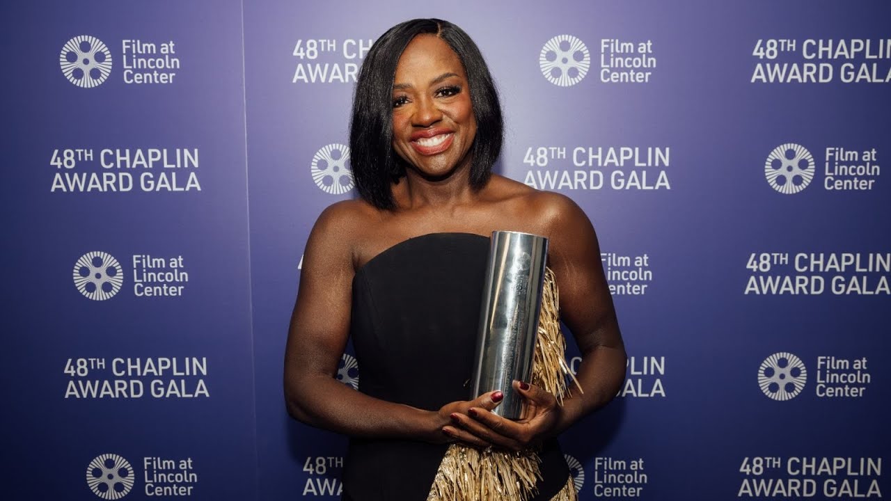 Honoring Viola Davis at the 48th Chaplin Award Gala