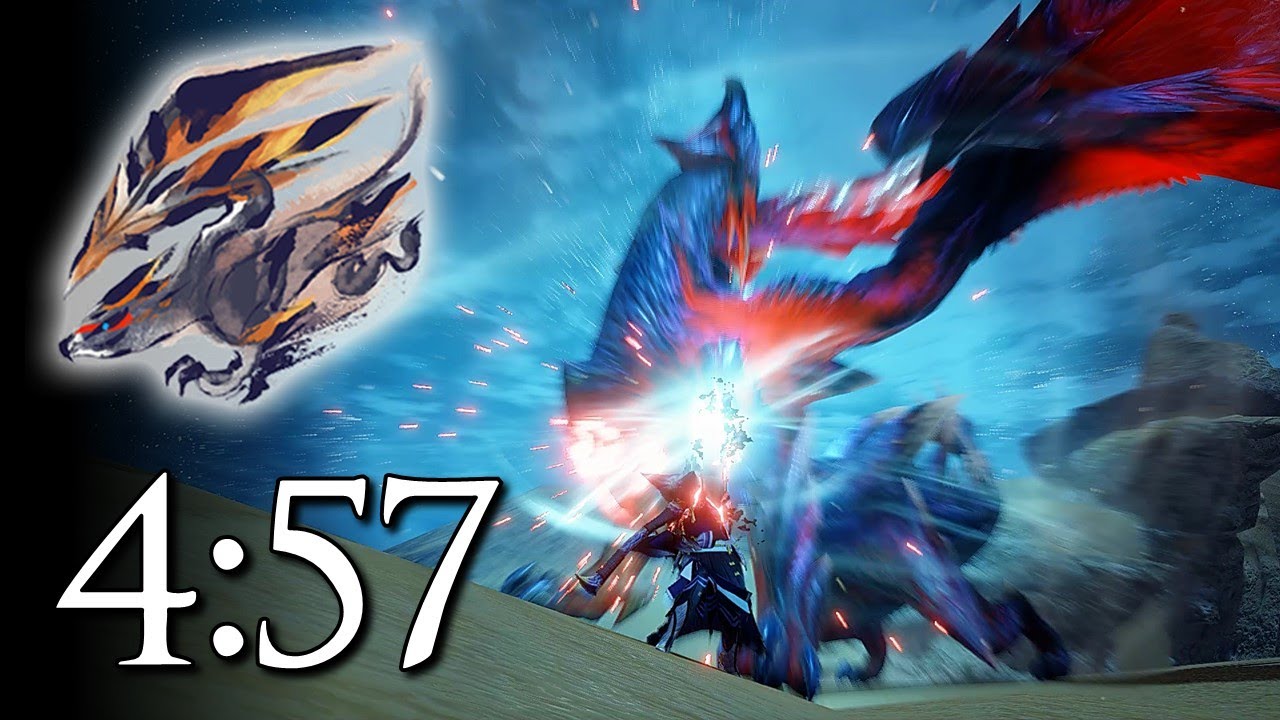 [MHR:SB]  괴이 극복 발파루크(혁요) 태도 4:57｜Risen Crimson Glow Valstrax Longsword 4:57