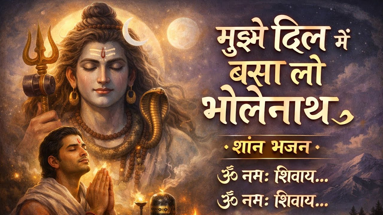 🌼 Latest Soulful Shiv Bhajan 2026 | Soulful Hindi 2026 | Hindi Devotional | Peaceful Shiv Bhajan|---