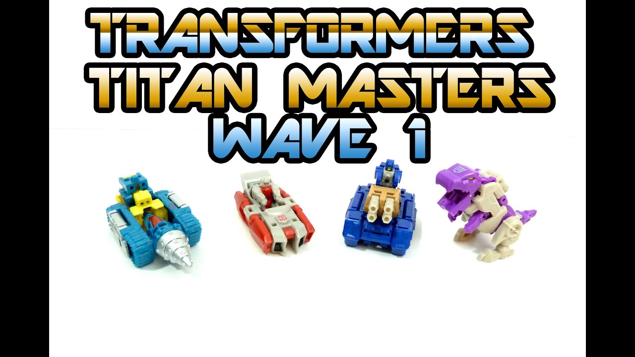 TRANSFORMERS TITANS RETURN TITAN MASTERS WAVE 1 TOY REVIEW