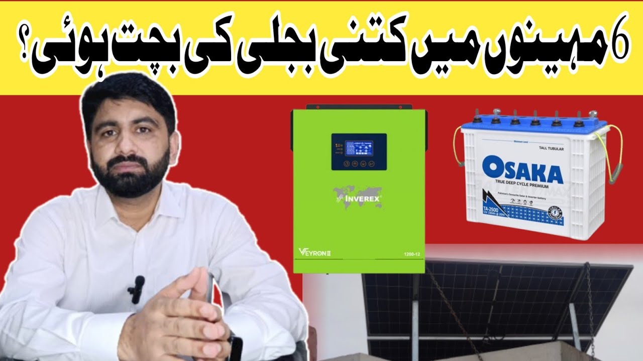 Detailed Reviews of Inverex Veyron 2 1.2 KW after 6 Months ll Shokat Javed