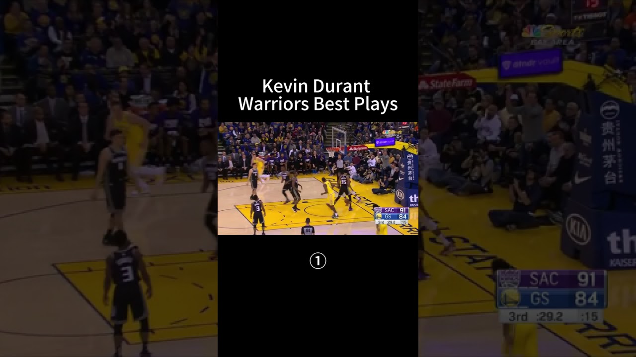 Kevin Durant Warriors Best Plays！part 1 #nba