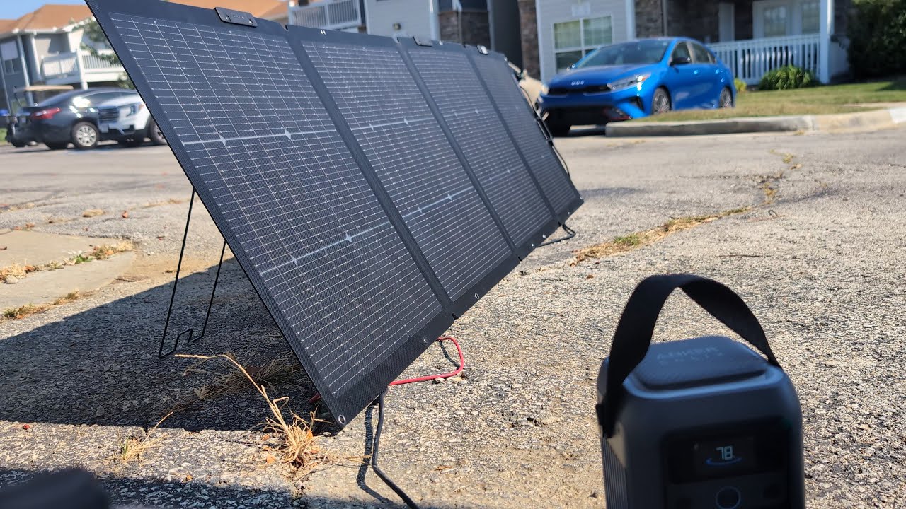 New EcoFlow NextGen 220W Bifacial Portable Solar Panel