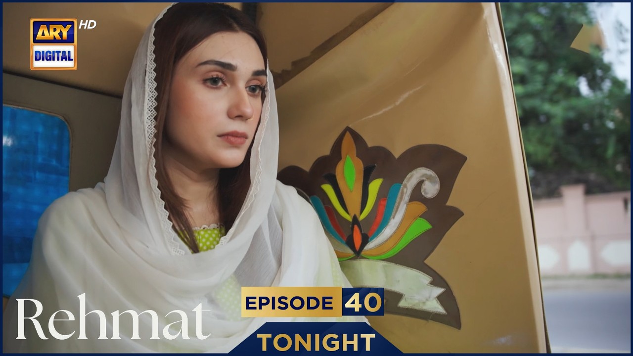 Rehmat Episode 40 | Promo | Tonight | Junaid Khan | Hina Tariq | ARY Digital Drama