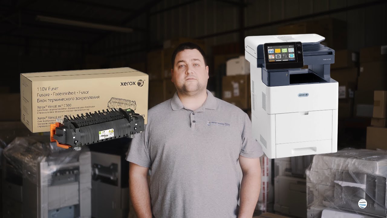 Как заменить фьюзер на Xerox VersaLink C600 / C605 &mdash; пошаговое руководство