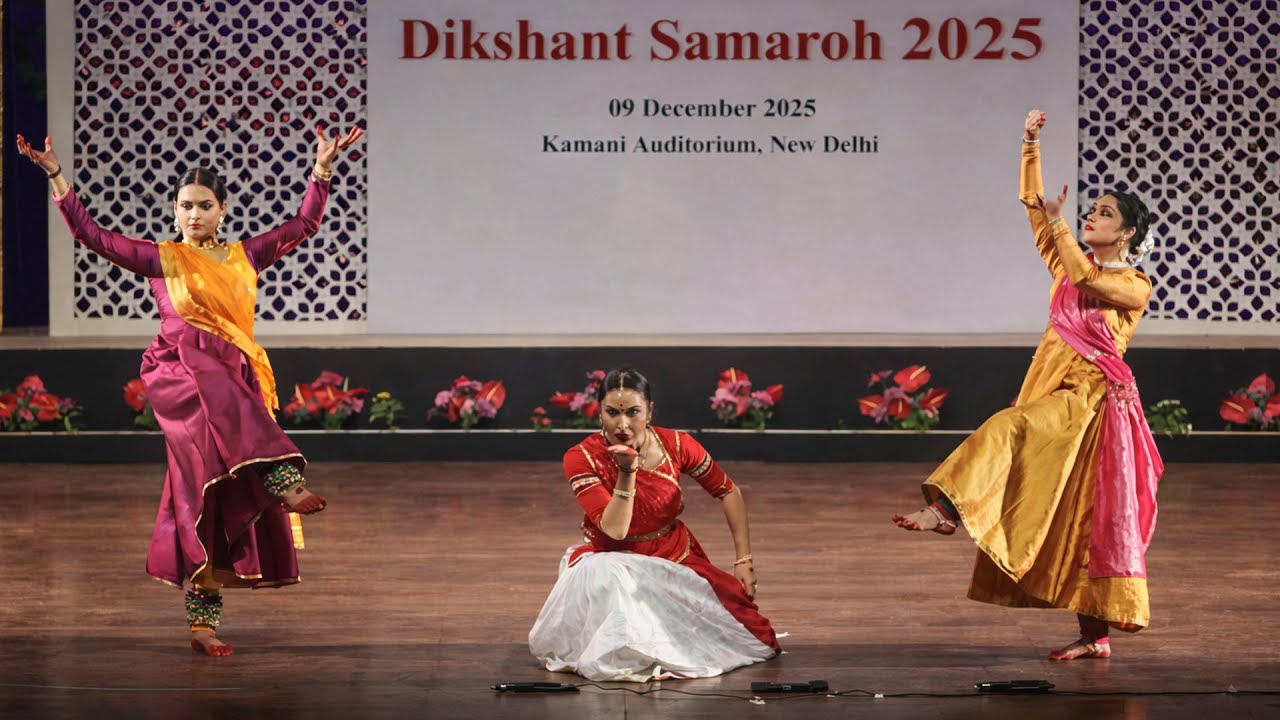 Mahakali A Kathak Presentation by Student's of Kathak Kendra | Dikshant Samaroh 2025 #viral